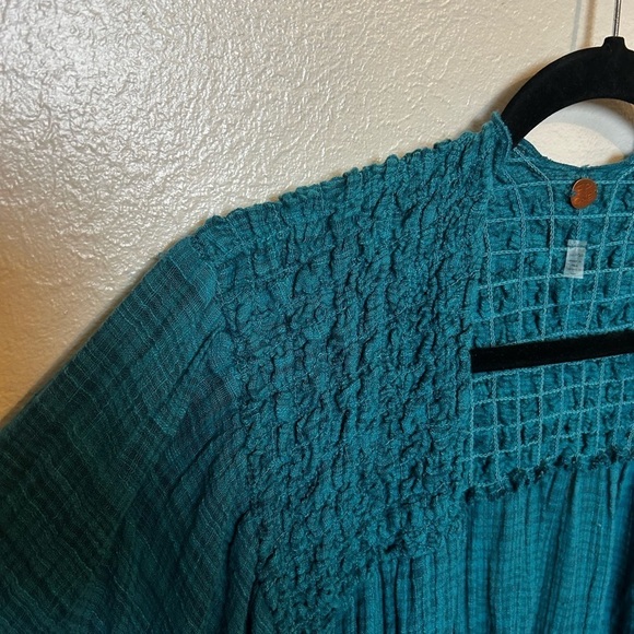 Free People One Angelica Light Weight Long Line Kimono Cardigan - Picture 3 of 8